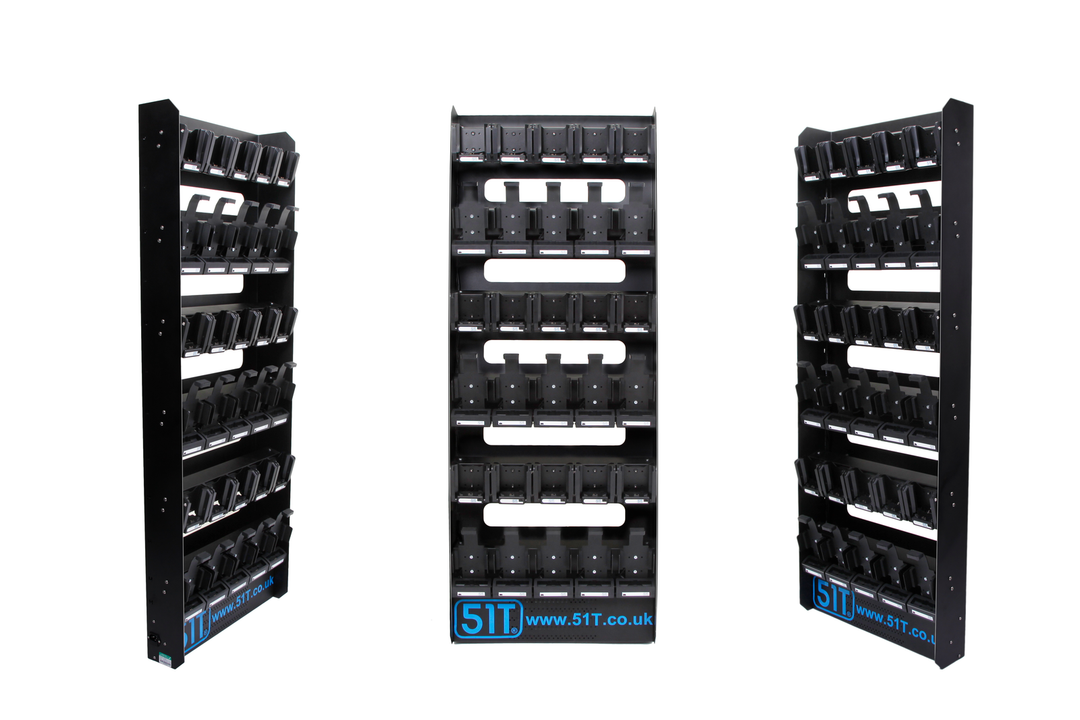 Electrical Charger Rack Wall Mounted Power Rack – 51T Charging Solutions